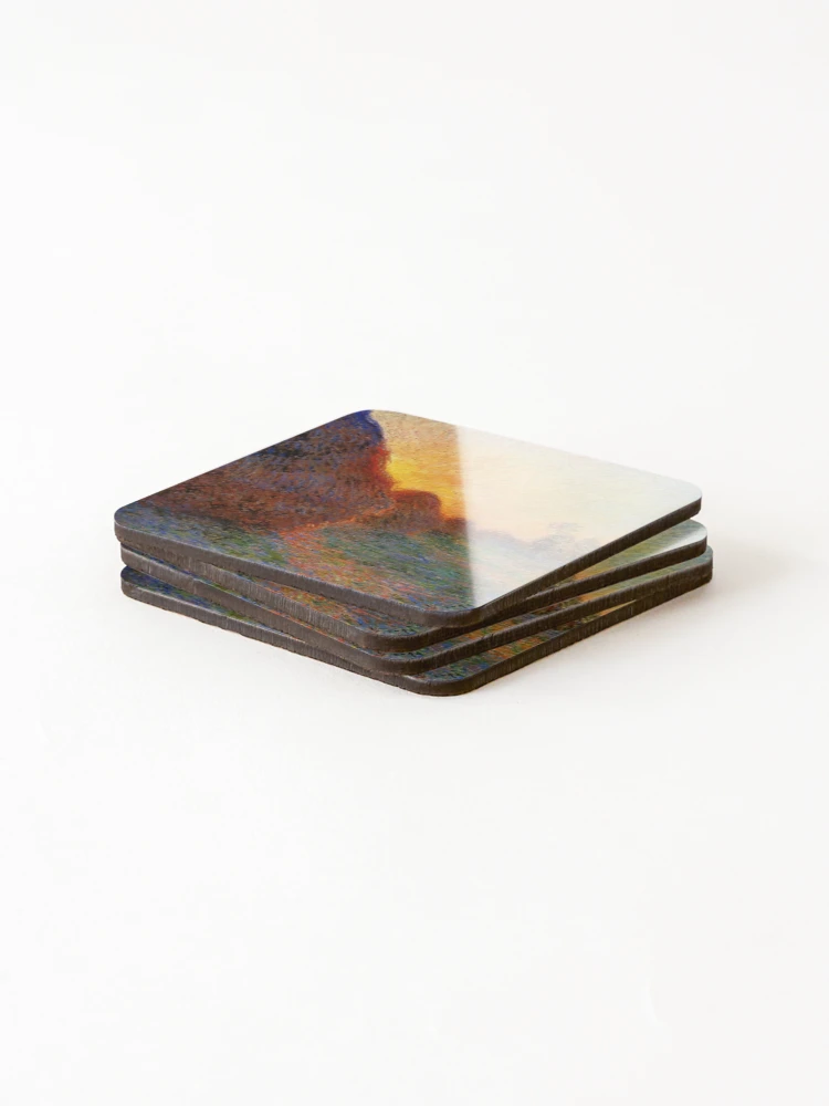 Thumbnail 4 of 5, Coasters (Set of 4), haystack designed and sold by SharonTheFirst.