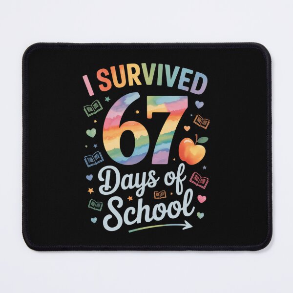 Item preview, 100 Days of School I Survived 67 Days of School Teacher 67 designed and sold by IdunayaStore.