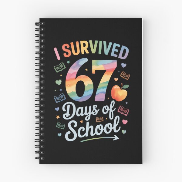 Item preview, 100 Days of School I Survived 67 Days of School Teacher 67 designed and sold by IdunayaStore.