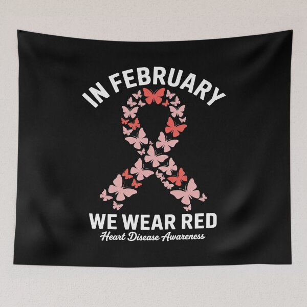 Item preview, Go Red in February Heart Disease Awareness Health Heart designed and sold by Catharsiscath.