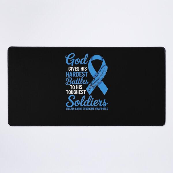 Item preview, GOD'S HARDEST SOLDIERS- GUILLAIN BARRE SYNDROME AWARENESS designed and sold by Catharsiscath.