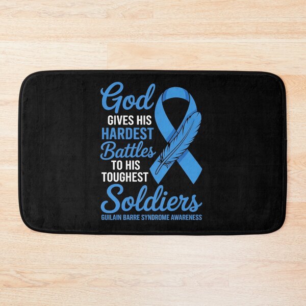 Item preview, GOD'S HARDEST SOLDIERS- GUILLAIN BARRE SYNDROME AWARENESS designed and sold by Catharsiscath.