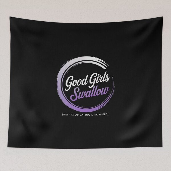 Item preview, Good Girl Swallows Eating Disorder Recovery Warrior Support designed and sold by Catharsiscath.