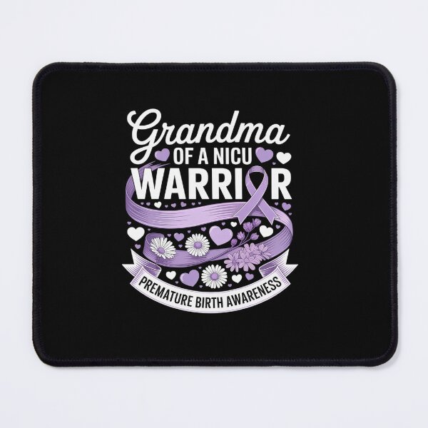 Item preview, Grandma NICU Warrior for Preemie Prematurity Awareness Month designed and sold by Catharsiscath.