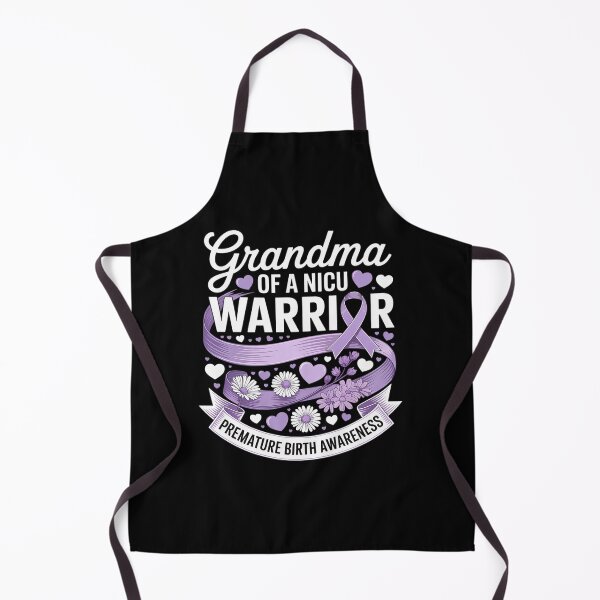 Item preview, Grandma NICU Warrior for Preemie Prematurity Awareness Month designed and sold by Catharsiscath.