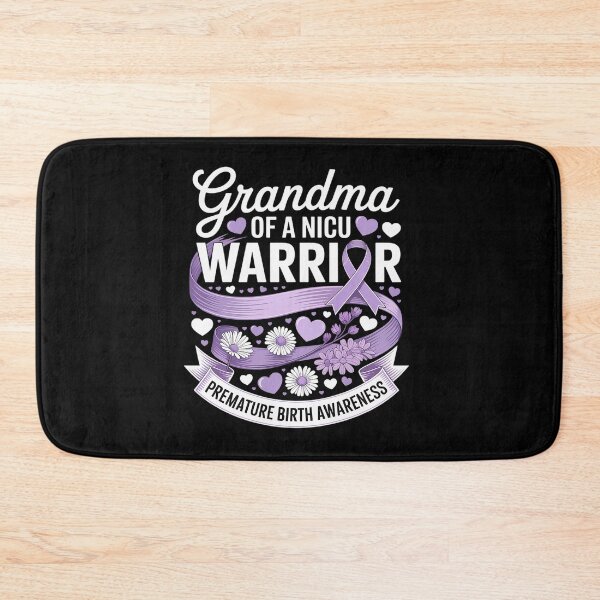 Item preview, Grandma NICU Warrior for Preemie Prematurity Awareness Month designed and sold by Catharsiscath.