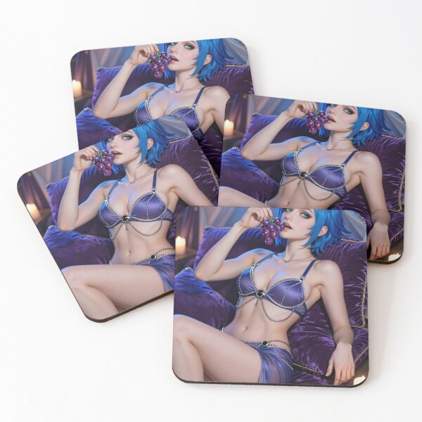 Item preview, Cipher awhole newworld blue woman purple velvet designed and sold by CathryneDelamort.