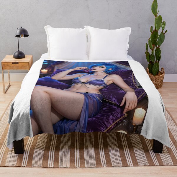 Item preview, Cipher awhole newworld blue woman purple velvet designed and sold by CathryneDelamort.