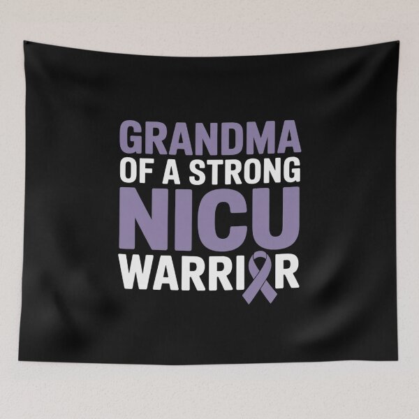 Item preview, Grandma NICU Warrior Prematurity Awareness Preemie Grandma designed and sold by Catharsiscath.