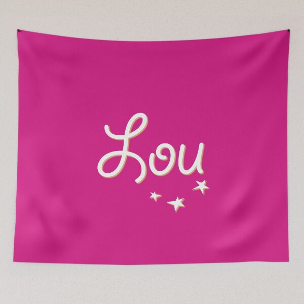 Item preview, My Name is Lou designed and sold by CharlottePlaceArt.