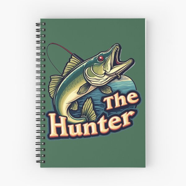 Item preview, The Hunter — Bold Pike Fishing Graphic designed and sold by KingCuppaDigitalArt.