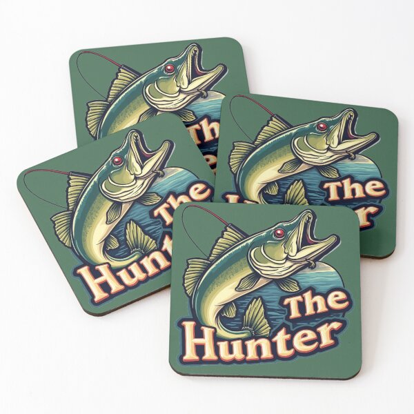 Item preview, The Hunter — Bold Pike Fishing Graphic designed and sold by KingCuppaDigitalArt.
