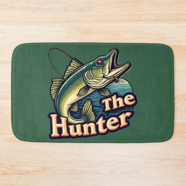 Item preview, The Hunter — Bold Pike Fishing Graphic designed and sold by KingCuppaDigitalArt.
