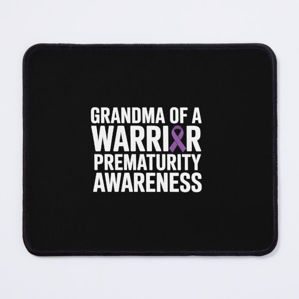 Item preview, Grandma of a Warrior NICU Prematurity Awareness designed and sold by Catharsiscath.