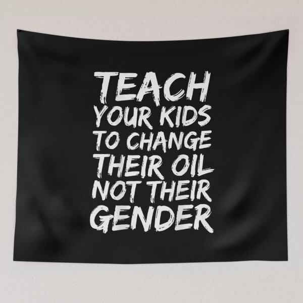 Item preview, Bold Parenting Quote Teach Your Kids Change Their Oil Typography designed and sold by GenioFin.