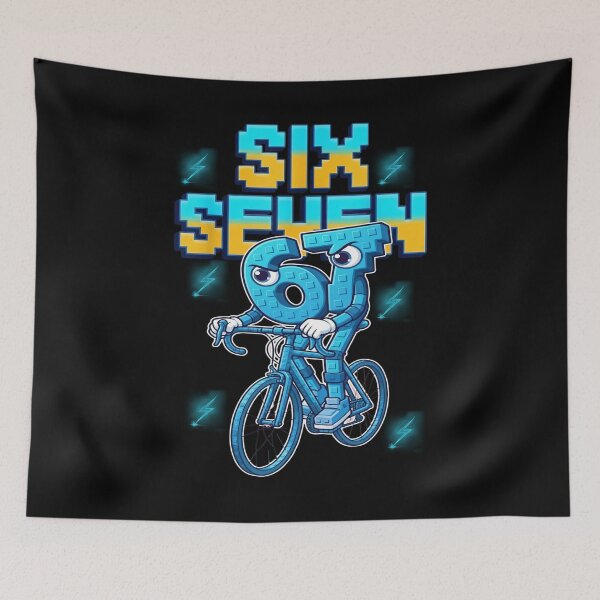 Item preview, Retro Pixel 67 Six Seven Cycling Duo designed and sold by LashondaGreen89.