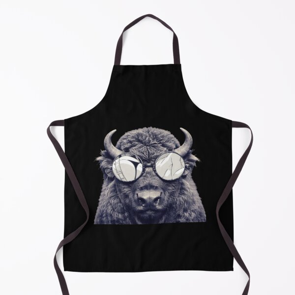 Item preview, Cool Bison Wearing Reflective Sunglasses designed and sold by IN Tales.