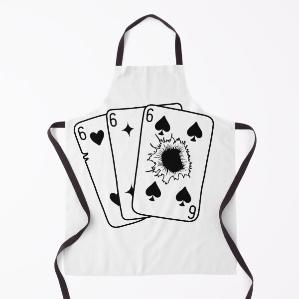 Item preview, Black and white triple six playing cards designed and sold by Dom-Workshop.