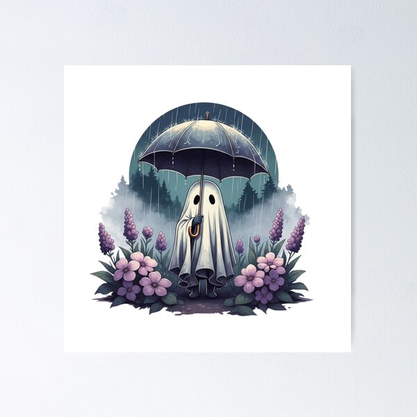 Item preview, Quiet Ghost Under the Rain designed and sold by aaljone007.