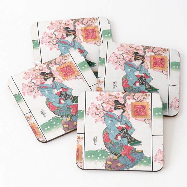 Item preview, Japanese Woman Ukiyo-e Woodblock Print designed and sold by mad-bull.