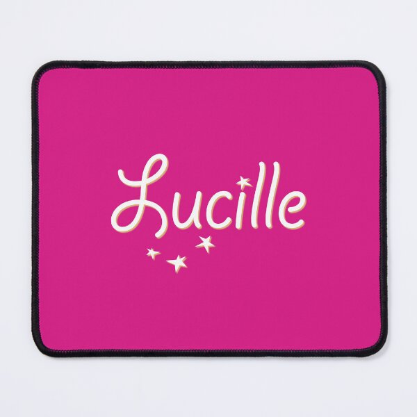 Item preview, My Name is Lucille designed and sold by CharlottePlaceArt.