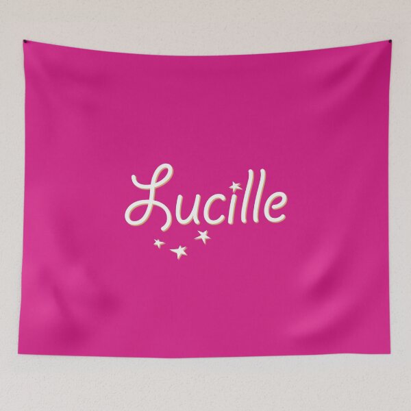 Item preview, My Name is Lucille designed and sold by CharlottePlaceArt.
