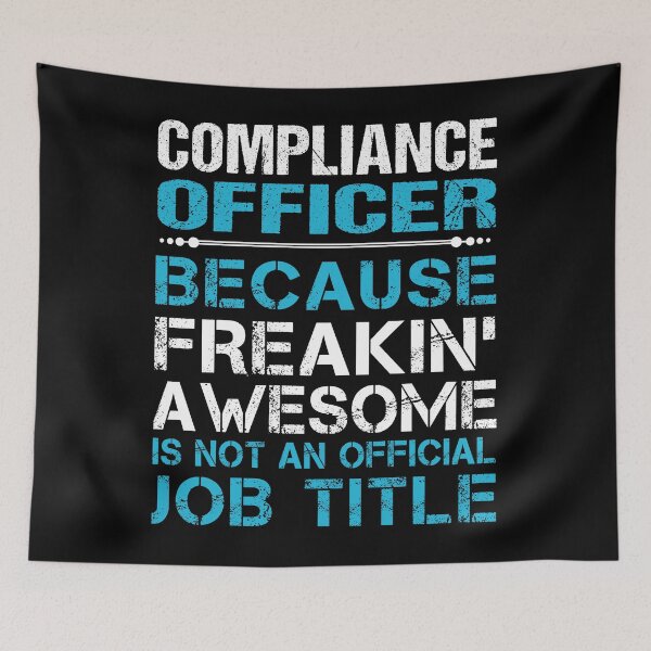Item preview, Compliance Officer designed and sold by aswmhmlc71.