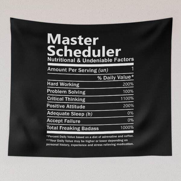 Item preview, Master Scheduler designed and sold by liviawong435.