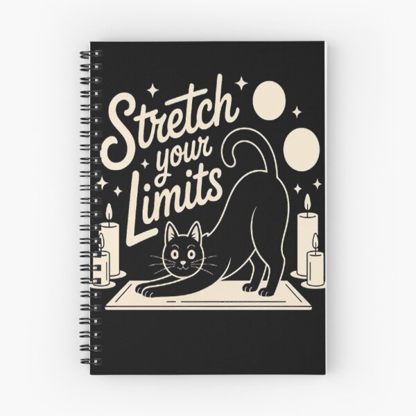 Item preview, Stretch Your Limits Embrace The Cat Spirit Yoga Mindfulness designed and sold by StuffNestie.
