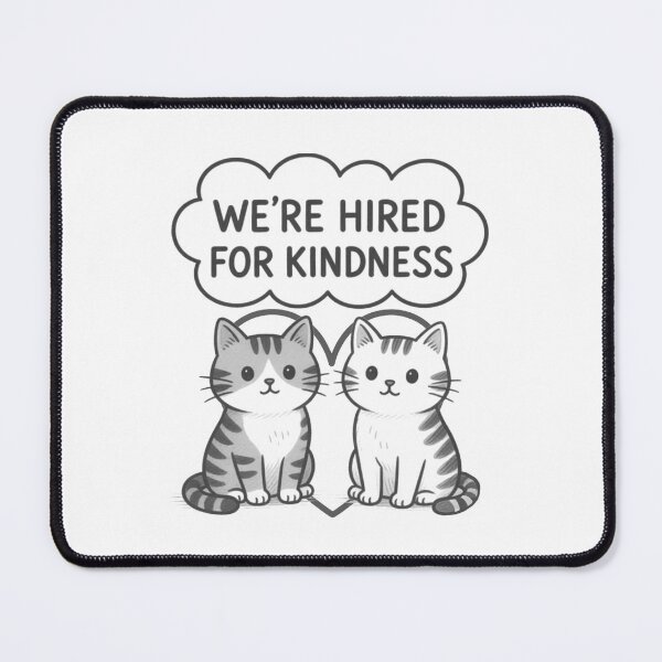 Item preview, Cute cats- We're Hired for Kindness designed and sold by Graphroad.