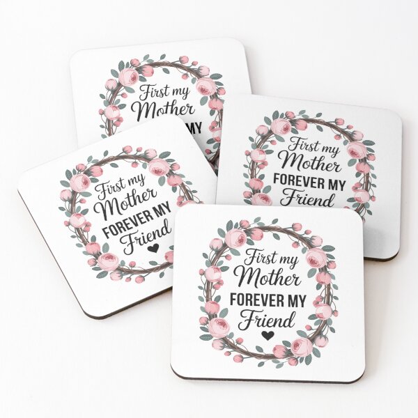 Item preview, First My Mother Forever My Friend Mother's Day Mom designed and sold by IdunayaStore.