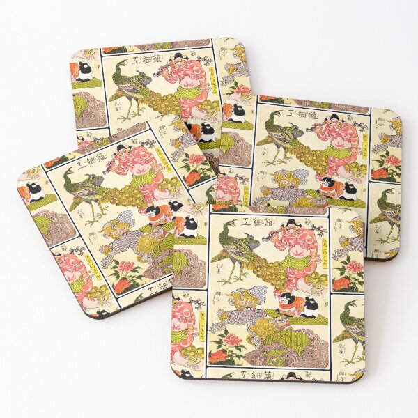 Item preview, Mythical Creatures Ukiyo-e Woodblock Print designed and sold by mad-bull.