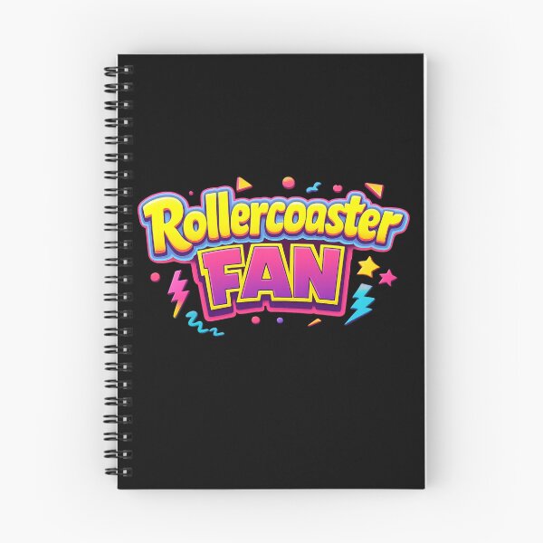 Item preview, Rollercoaster Fan – 90s Retro Typography Coaster Lover Design designed and sold by EuropeanPrints.
