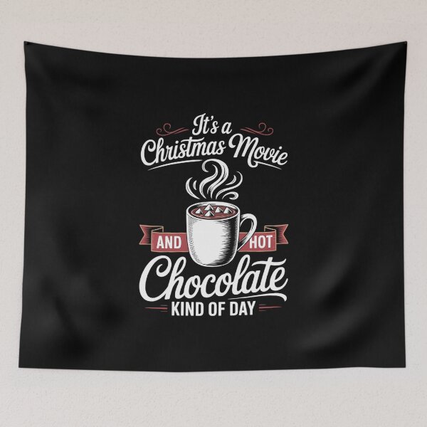 Item preview, Its A Christmas Movie And Hot Chocolate Kind Of Day  designed and sold by FaithAbbott.