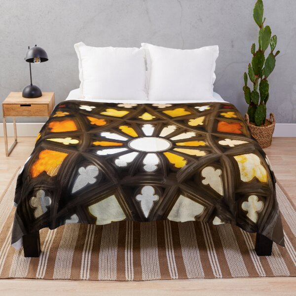 Item preview, Radial Circular Stained Glass Window Mosaic (image size 7840x11680) designed and sold by Digital-Davinci.