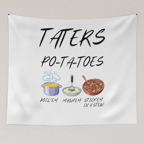 Item preview, Taters Po-ta-Toes designed and sold by JI-PIXEL-PLACE.