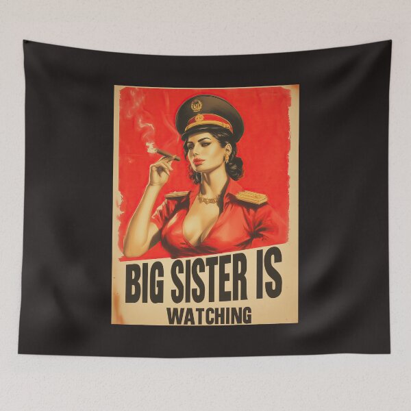 Item preview, Big sister is watching  designed and sold by obstinator.