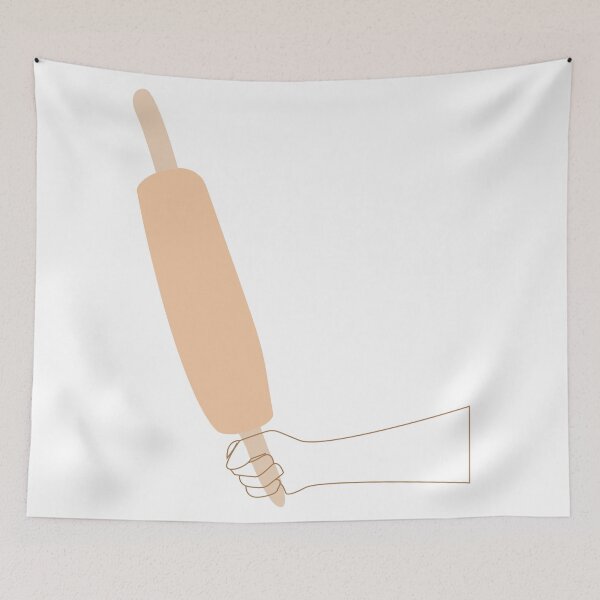 Item preview, Sosteniendo un rodillo designed and sold by ROSE ANN BANILAR.