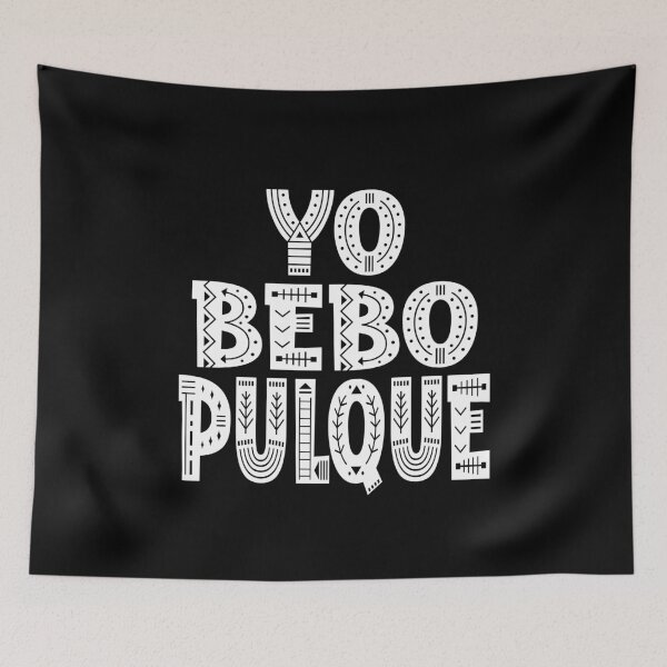 Item preview, YO BEBO PULQUE ancient Mexican Azteca holy beverage fresh from plant harvested with donkey designed and sold by Jt41.