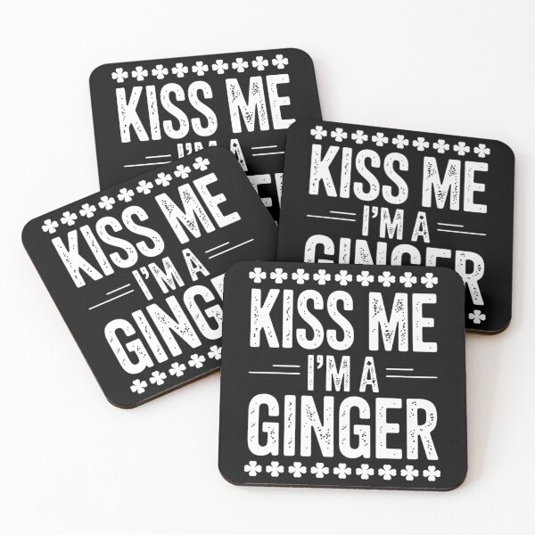 Item preview, Kiss Me I'm A Ginger Men Women Kids St Patricks Day designed and sold by FaithAbbott.