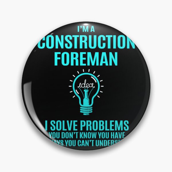 Item preview, Construction Foreman designed and sold by liviawong435.