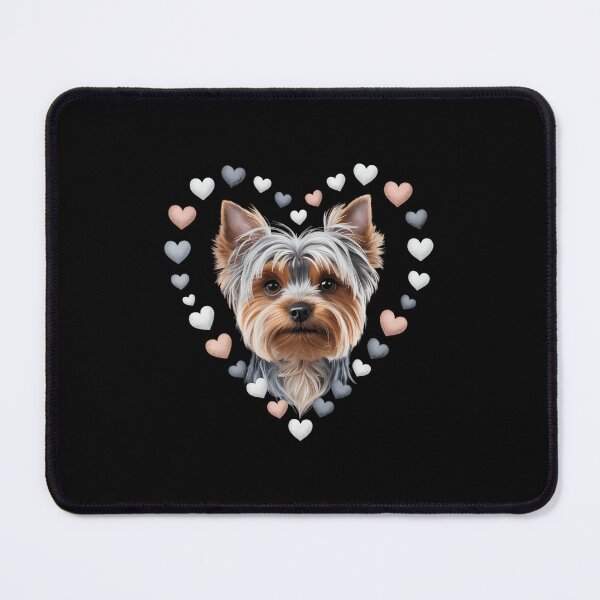 Item preview, Love Heart for Valentines Day on Yorkshire Terrier Lover designed and sold by FaithAbbott.