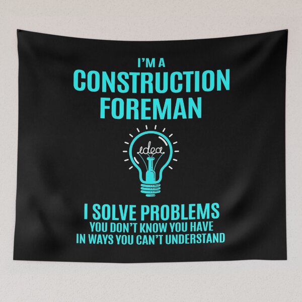 Item preview, Construction Foreman designed and sold by liviawong435.