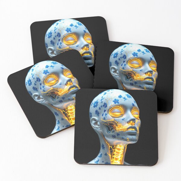 Item preview, Porcelain Anatomy – Glowing Golden Cracks (Medical Luxury) designed and sold by MDartsUS.