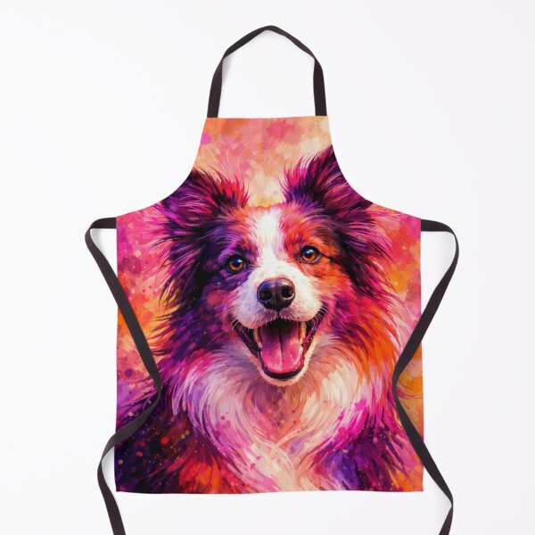 Item preview, Dog, Border Cillie, picture, explosion of colors designed and sold by Karszul.