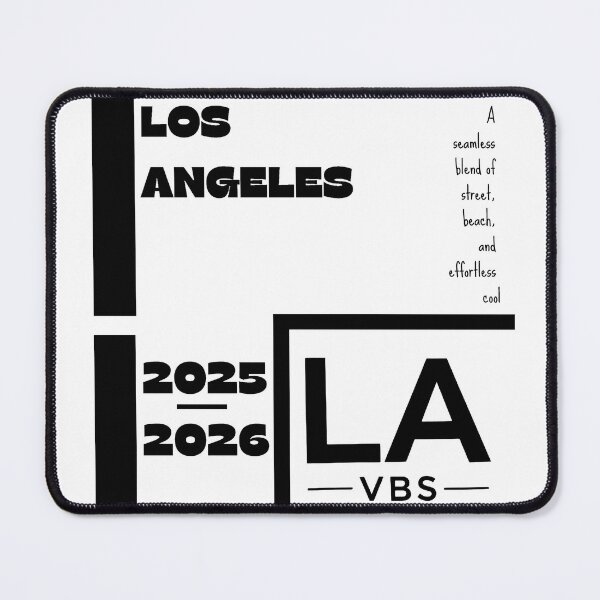 Item preview, Los Angeles LA VBS Streetwear 2025 - Bold Urban Graphic designed and sold by LA VBS.