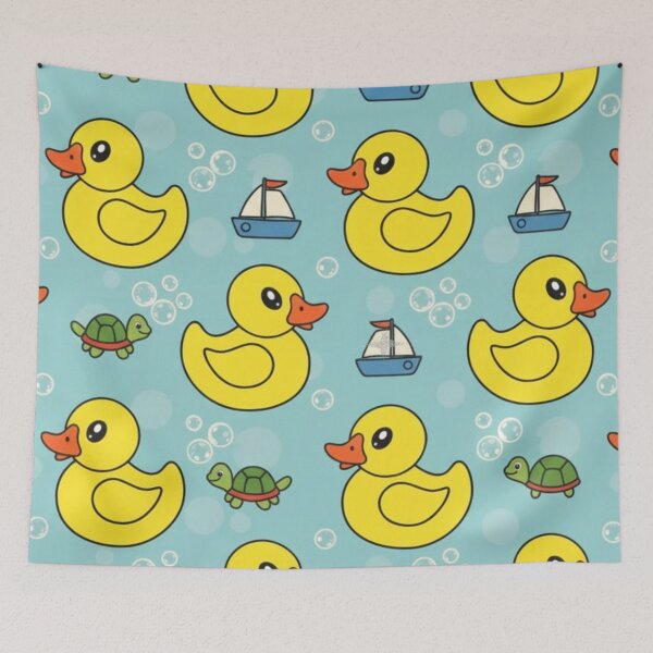Item preview, cute duck with boat classic design designed and sold by anandsiva2703.