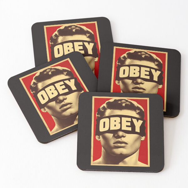Item preview, Obey - Blindfolded man  designed and sold by obstinator.