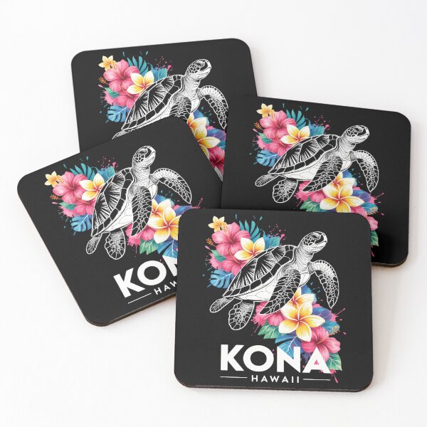 Item preview, Kona Hawaii Sea Turtle Hawaiian Surfer Souvenir designed and sold by FaithAbbott.