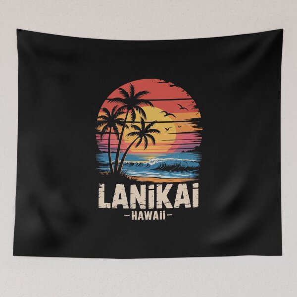 Item preview, Lanikai Beach Hawaii Surfboard Surfing designed and sold by FaithAbbott.